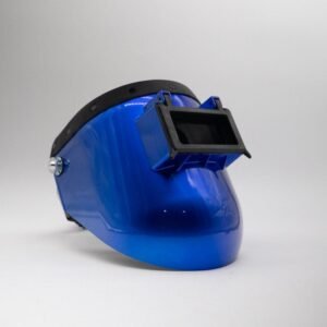 Tiger Scoop - Blue On Black Leather